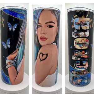 Karol G Bichota - 20oz Stainless Steel Cup Tumbler